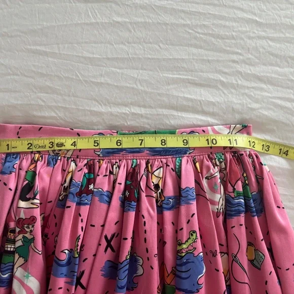 New With Tags! Pinup Girl Clothing Jenny Skirt - Picture 3 of 5